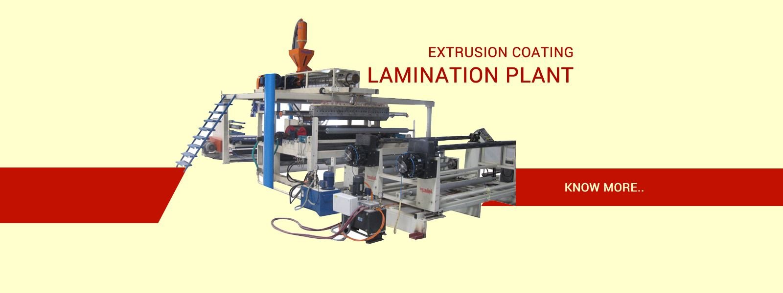 Extrusion Coating Lamination Plant